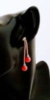 Ellis Drop Ball Earrings