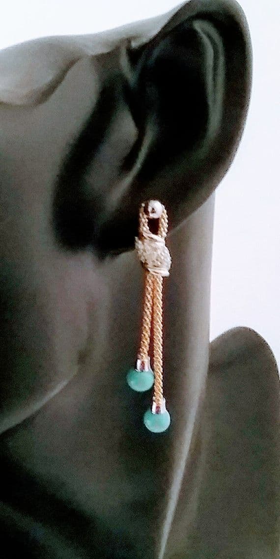 Ellis Drop Ball Earrings