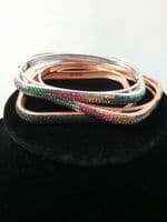 Jenny Multi Colour Stones Bangles