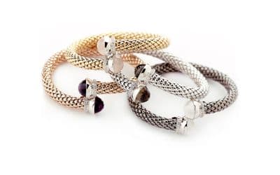 Jessica  Wrap Silver Bangle