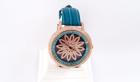 Jovial Turquoise Leather Watch