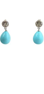 Kelly Stone Tear Drop Earrings