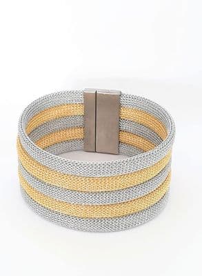Laura  Cuff Magnetic Bangle