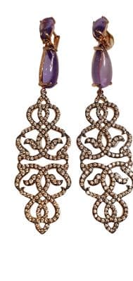 Lizzy  Gold Drop Earrings