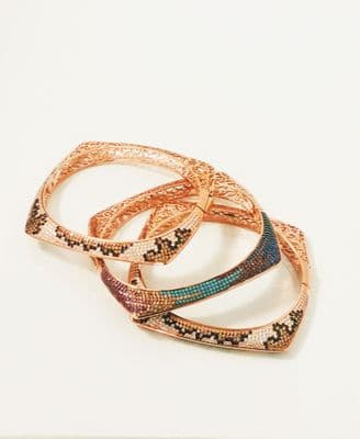 Rosie Rose Gold Bangles