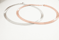 Ryta Omega Silver Necklace