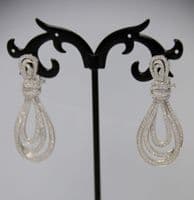 Sia  Allegra Silver Earrings