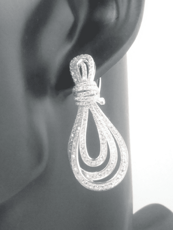 Sia  Allegra Silver Earrings