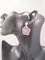 Tammy Filigree Silver Earrings
