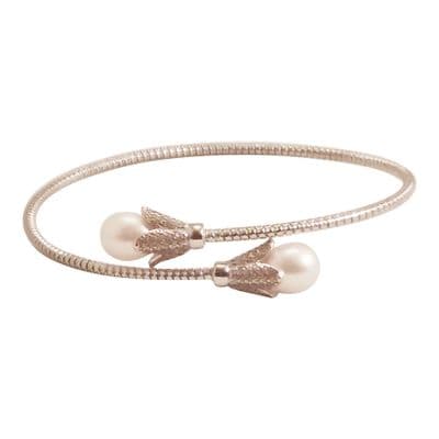 Tara Pearl Wrap Bangle
