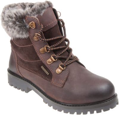 Adesso Josie Women's Waterproof Ankle Boots - Brown