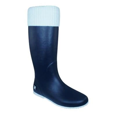 Butterfly Twists Windsor Women's Wellies - Navy/White