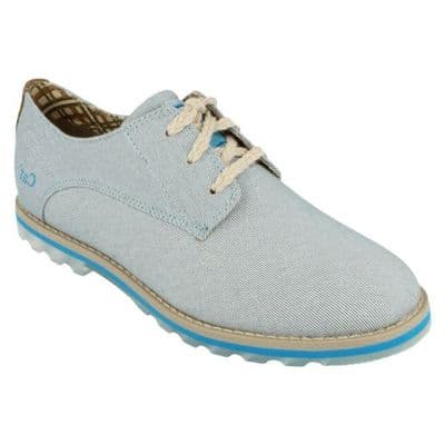 Caterpillar Women's Lace up Canvas Shoe - Lyrical Chambray Blue