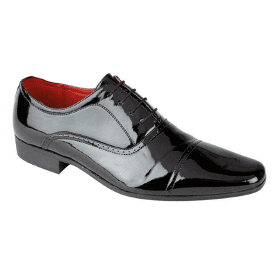Charles Southwell Knightsbridge Men's Dress Shoe - Black Patent