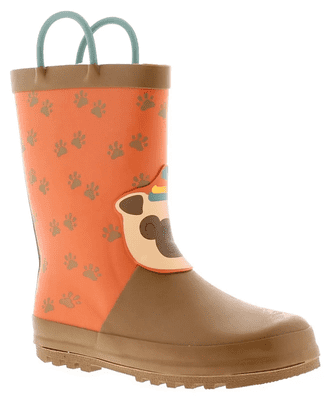 Chatterbox Rudy Kid's Wellington Boot - Brown