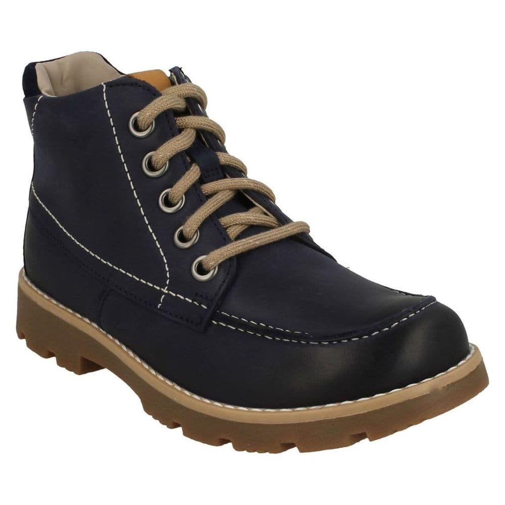 clarks boys boots