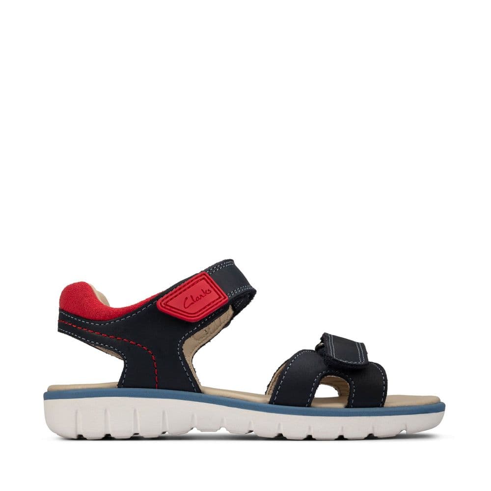 Clarks Boys Sandals - Roam Surf Toddler Navy Leather
