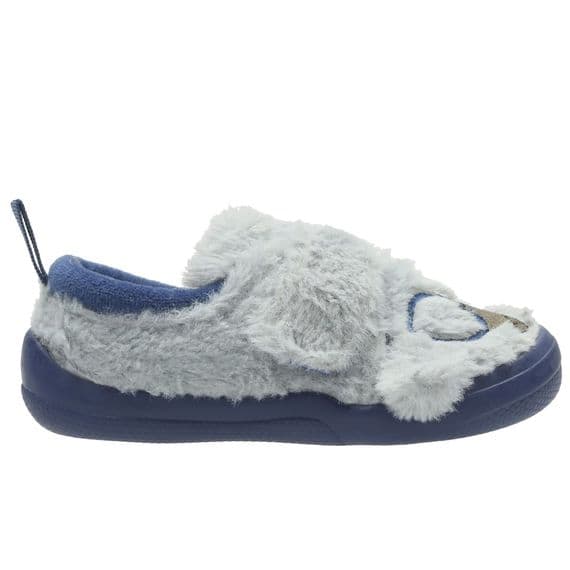 Clarks Boys Slippers Shilo Chico G Grey