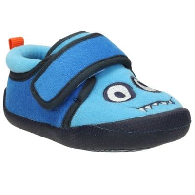 Clarks Boys Slippers Shilo Rise G - Blue