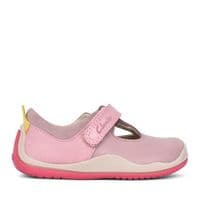 Clarks Girls Pre-Walker T-Bar Shoes - Roller Bright Dusty Pink