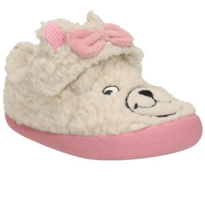 Clarks Girls Slippers Shilo Jane F - Cream