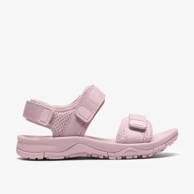 Clarks Kids Wharf Tide Girls Sandal - Pink G