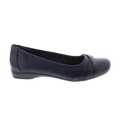 Clarks Kinzie Nadia Women's Pump Shoes - Navy Leather D