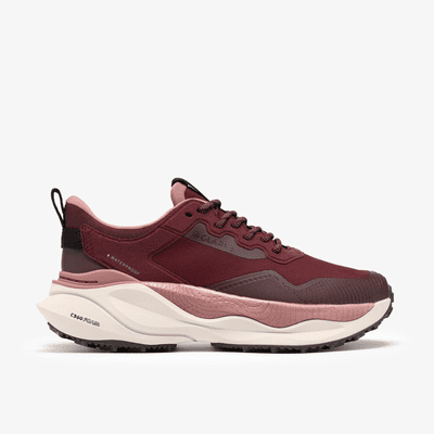 Clarks PaceTrail Go Women's Waterproof Trainer - Burgundy D