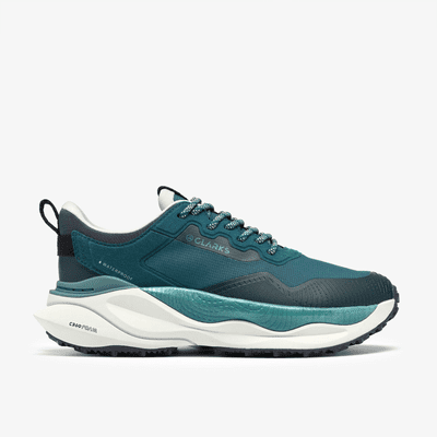 Clarks PaceTrail Go Women's Waterproof Trainer - Teal D