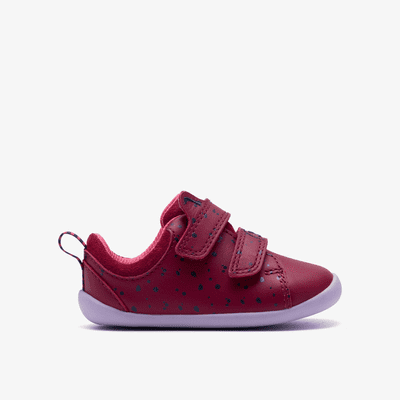 Clarks Roamer Wish Toddler Girls Shoe - Berry