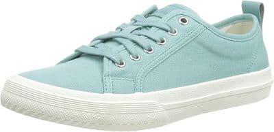 Clarks Roxby Lace Womens Canvas Shoe - Turquoise