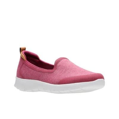 Clarks Step Allena Lo Women's Slip-on Shoe - Fuschia D