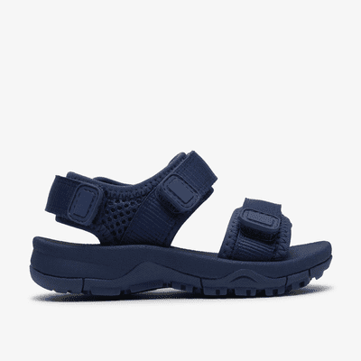 Clarks Toddler Wharf Tide Boys Sandal - Blue G