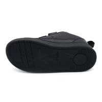 Clarks Vibrant Glow Kids School Shoe - Black Leather F Width