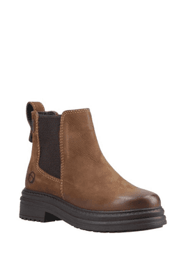 Cotswold Aldworth Women's Chunky Sole Chelsea Boot - Tan