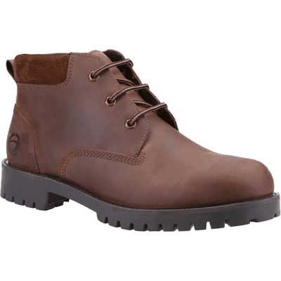 Cotswold Banbury Men's Waterproof Lace-Up Ankle Boots - Brown