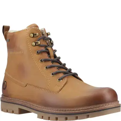 Cotswold Clanfield Men's Lace-Up Boot - Tan