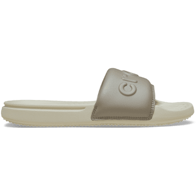 Crocs 211430 Women's All Day Slide - Bone/Taupe
