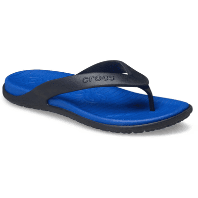 Crocs 212035 Coast Flip Men's Toe-Post Sandal - Blue/Navy