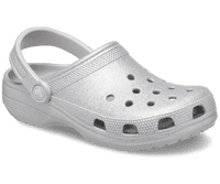 Crocs Classic Glitter Croc Women s Clog Silver