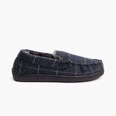 Dr Keller Burt Men's Full Slipper - Navy