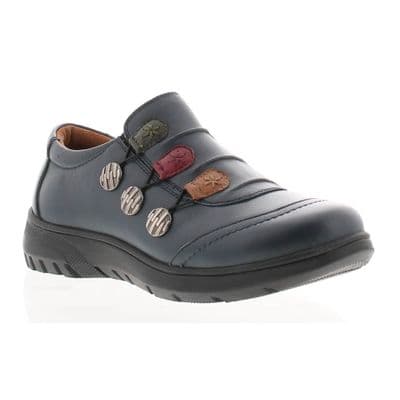 Dr Keller Cora Women's Wide Fit Shoe - Navy