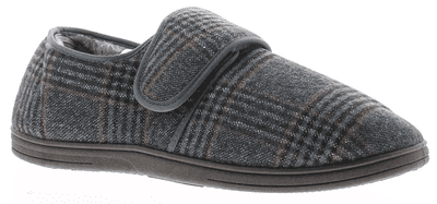 Dr Keller David Men's Touch Close Full Slipper - Navy