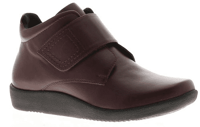 Dr Keller Eliza 2 Women's Touch Close Ankle Boots - Burgundy