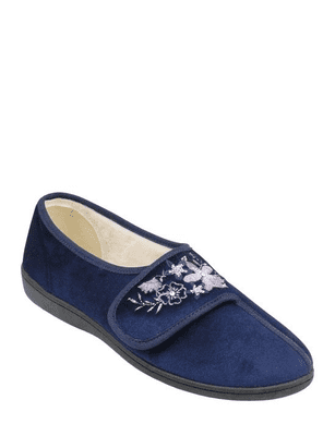 Dr Keller Faye 2 Women's Touch Close Slipper - Navy