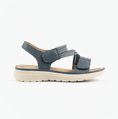 Dr Keller Gina Women's Touch Close Sandal - Navy