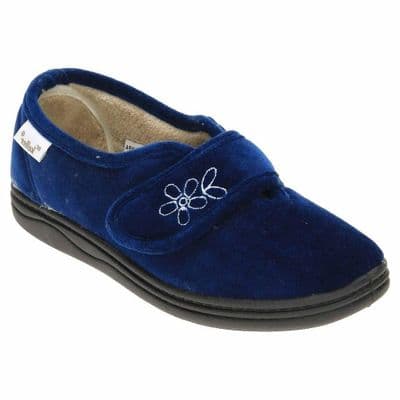 Dr Keller Izzie Touch Close Women's Slippers - Navy