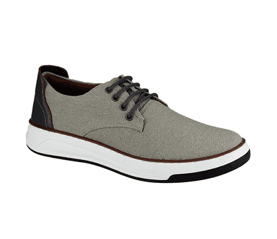 Dr Keller James Men's Casual Lace-Up Shoe - Grey