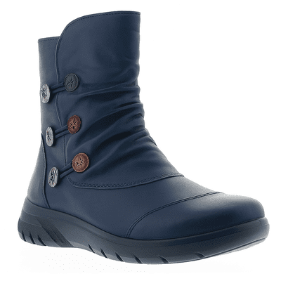 Dr Keller Pippa Women's Wide Fit Mid-Length Boot - Navy