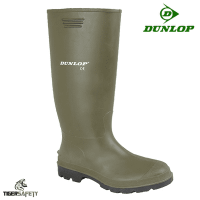 Dunlop Pricemastor Adults Basic Green - Welly